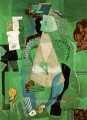 Retrato joven 3 1914 cubismo Pablo Picasso